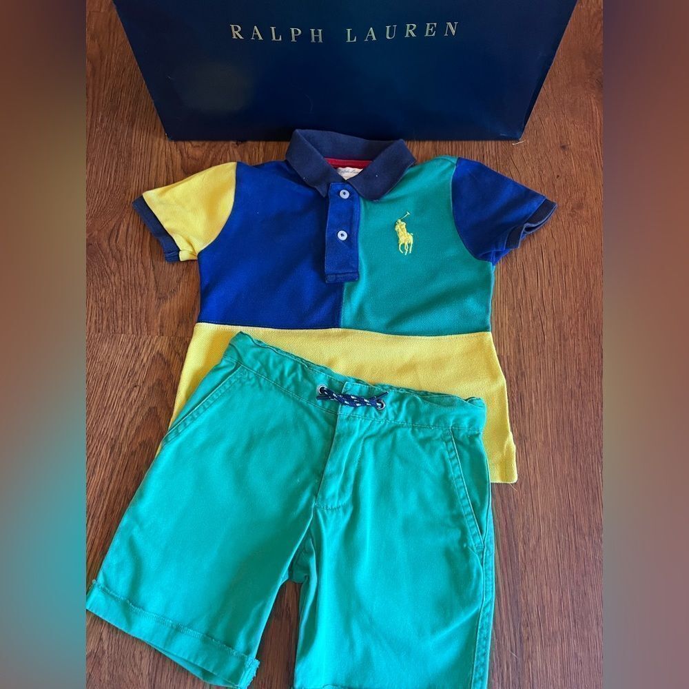 Ralph Lauren Colorful Polo Set